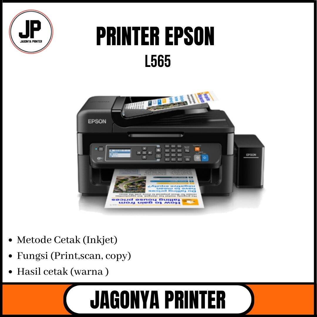 Printer Epson L565 Inkjet AllinOne A4 Warna Lazada Indonesia