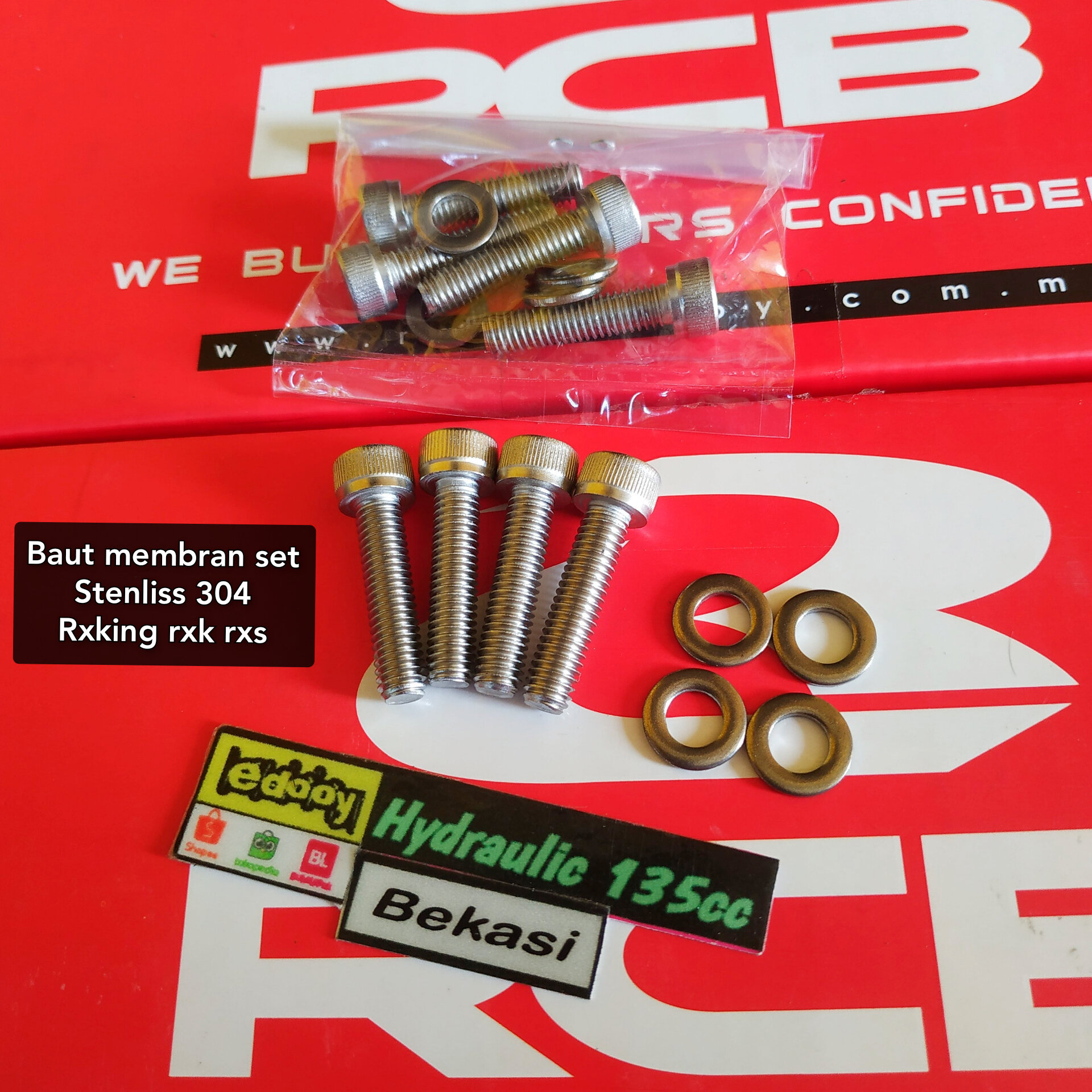 Baut Membran Rx King Stenlis Baut Manifold Rx King Lazada Indonesia