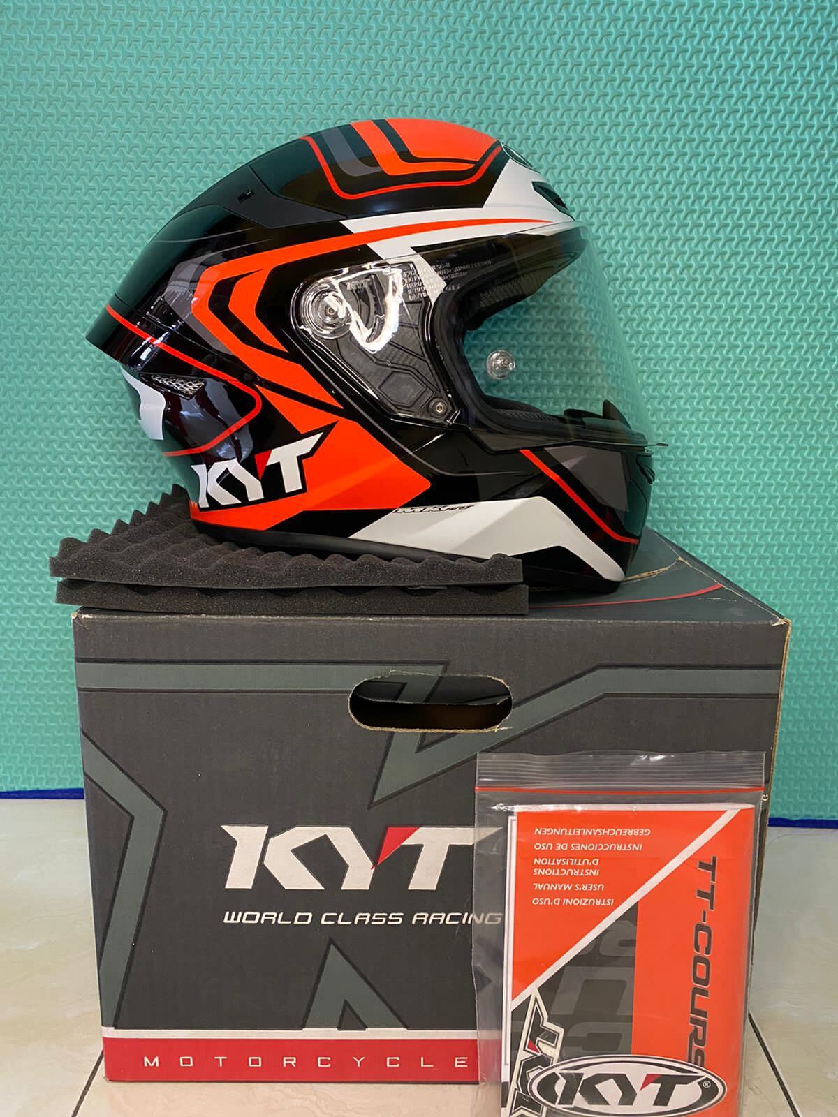 Helm kyt ttc overtech second bagus Lazada Indonesia