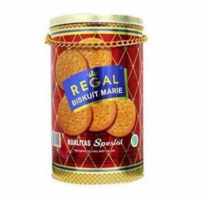 Roti Marie Regal Kaleng 1 Kg Biskuit Marie Lazada Indonesia