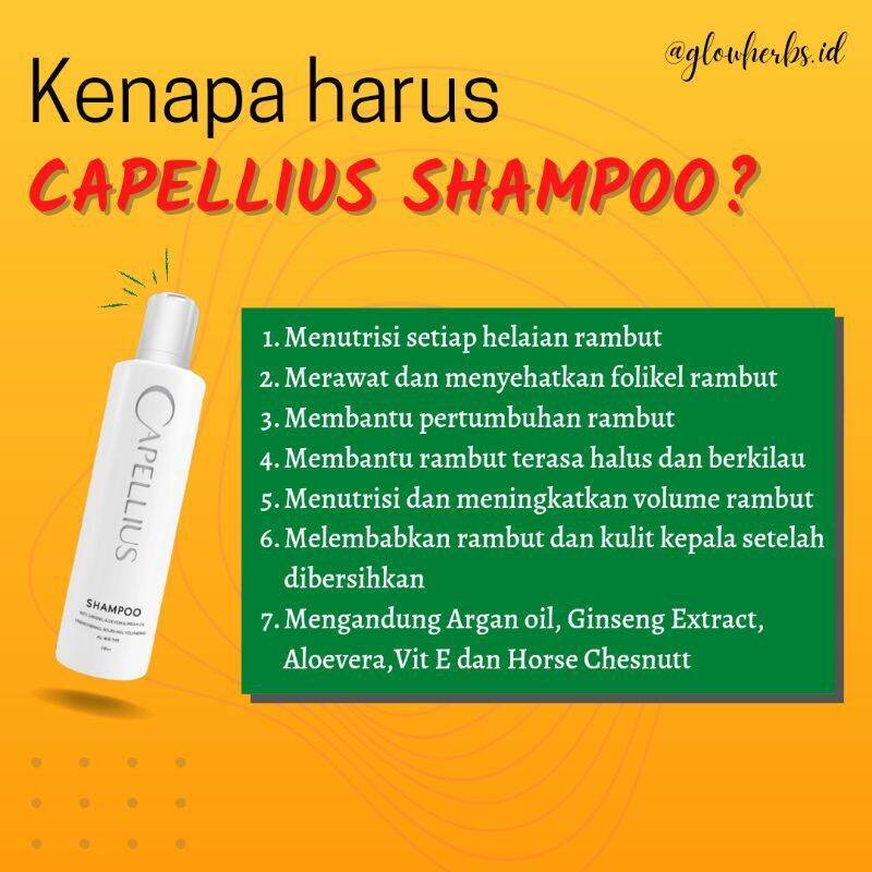 CAPELLIUS SHAMPOO & CONDITIONER Lazada Indonesia