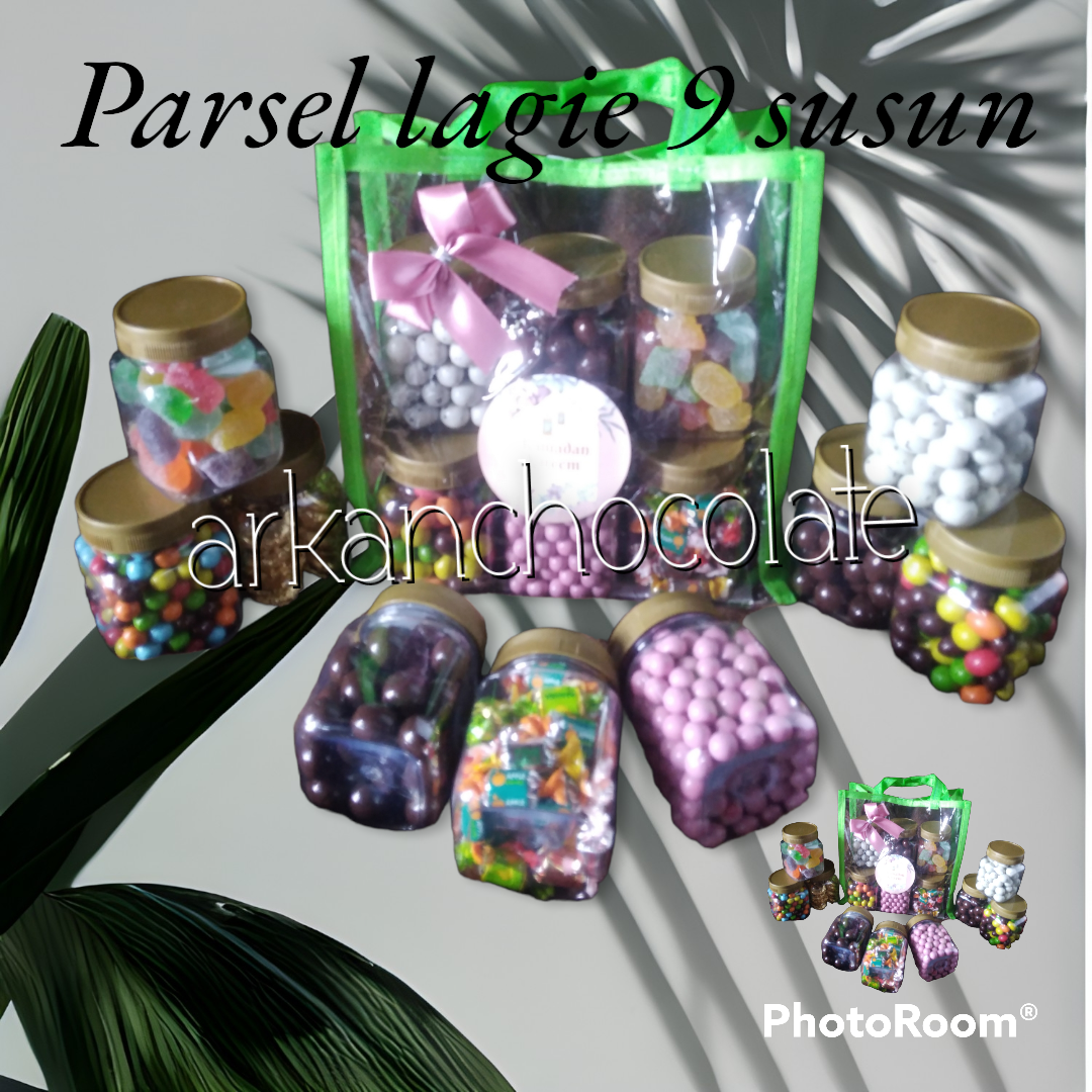Parsel lebaran coklat lagie 9 susun