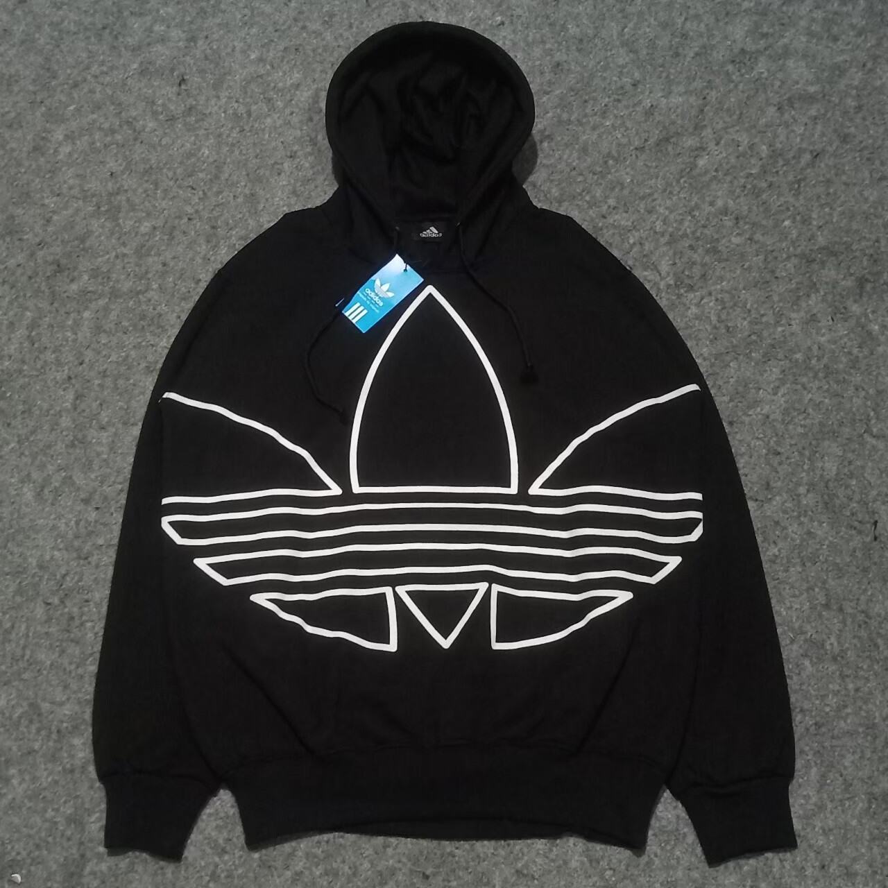 Hoodie hotsell adidas hitam