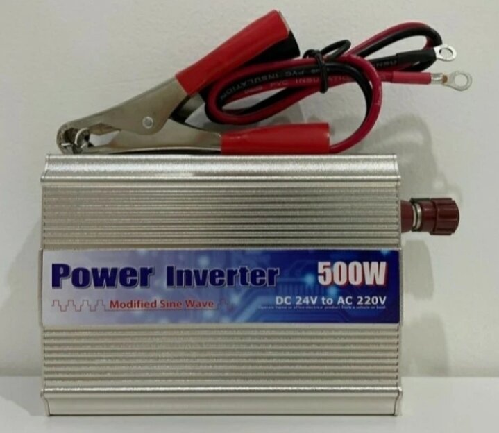 Power Inverter 24 Volt 500 watt USAT SDA500 DC 24v to AC 220v Lazada