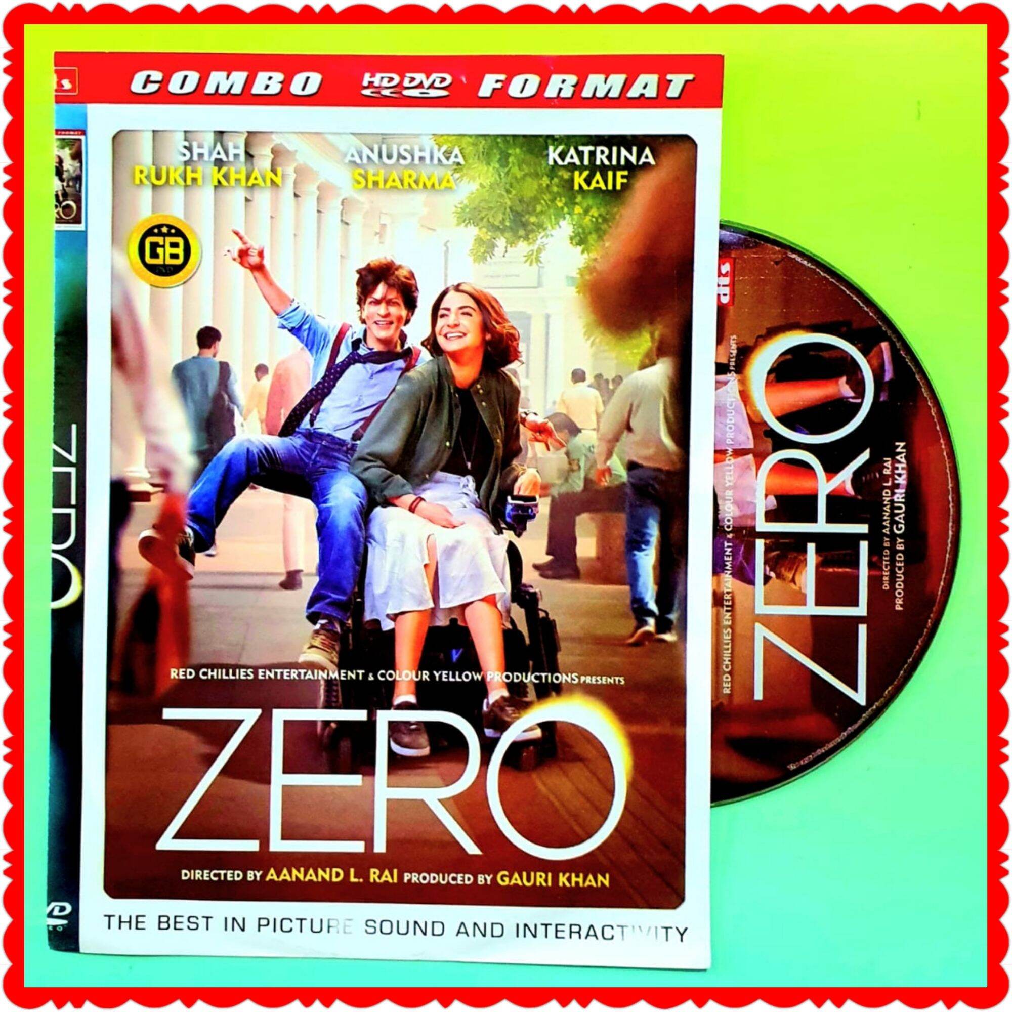 KASET DVD FILM INDIA ZERO SHAH RUKH KHAN-FILM INDIA LAMA-FILM INDIA