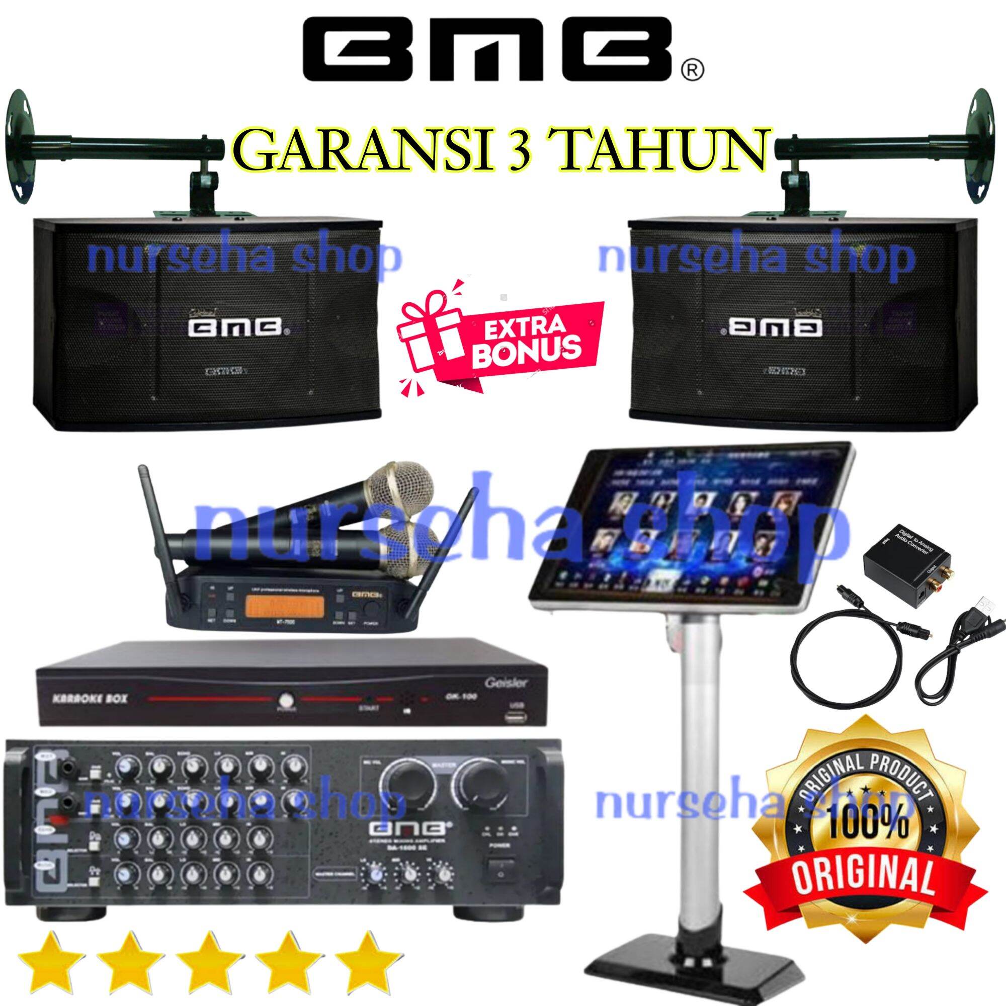 Paket Sound System Karaoke Spesial Bmb Plus Player Karaoke Geisler Dan