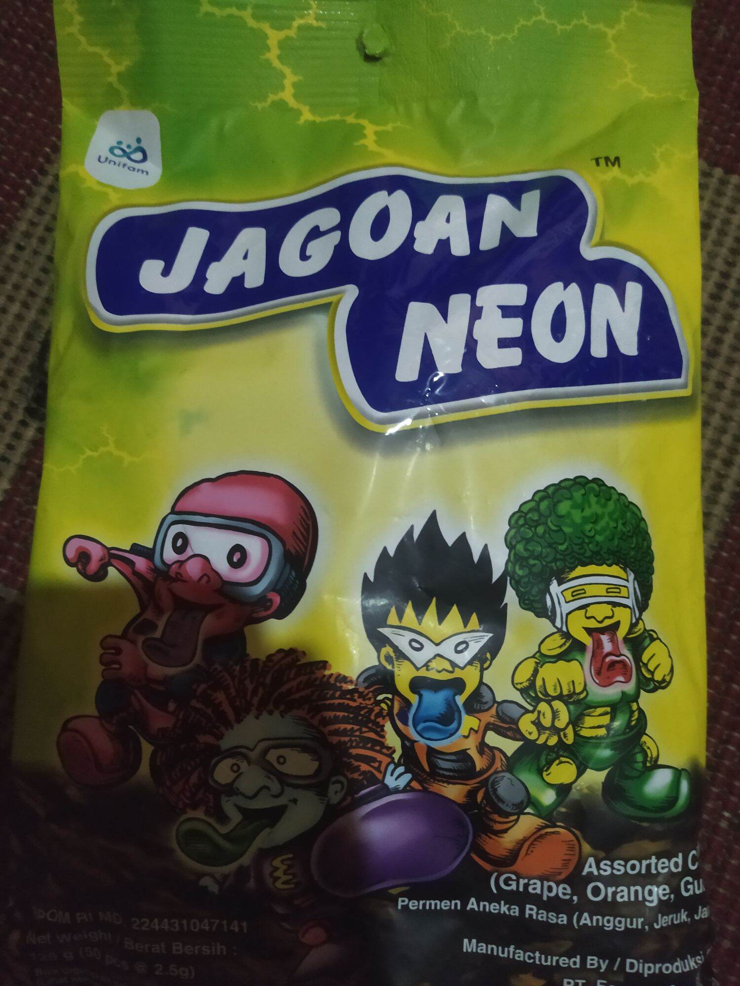 Permen Jagoan Neon isi 50 Pcs | Lazada Indonesia