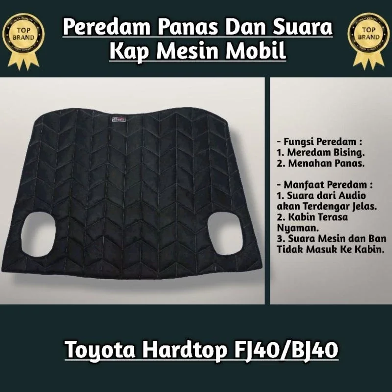 (SIGMA) Peredam Panas Dan Suara Kap Mesin Mobil Toyota Hardtop / Toyota Land Cruiser FJ40 BJ40 Giá 500,000 Đồng*Miễn phí vận chuyển