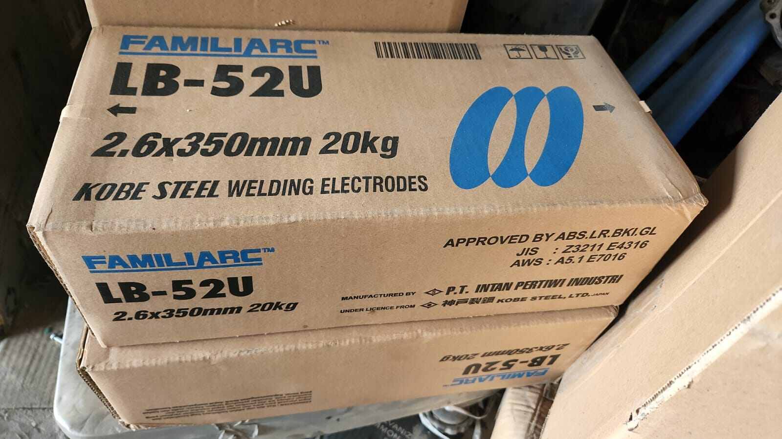 LB52U 2.6 MM KAWAT LAS KOBE STEEL LB-52U FAMILIARC KOBE STEEL WELDING ...