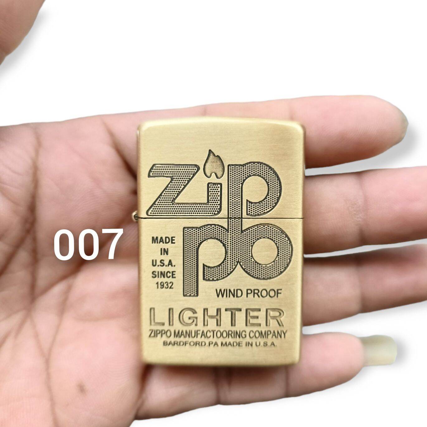 Korek Zippo Gold Lights Limited Edition 1 Sisi High Premium Lazada