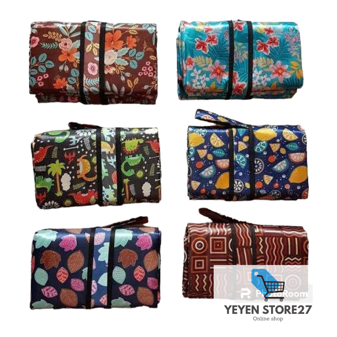 Tikar piknik Karpet lantai lipat microsatin 300x150