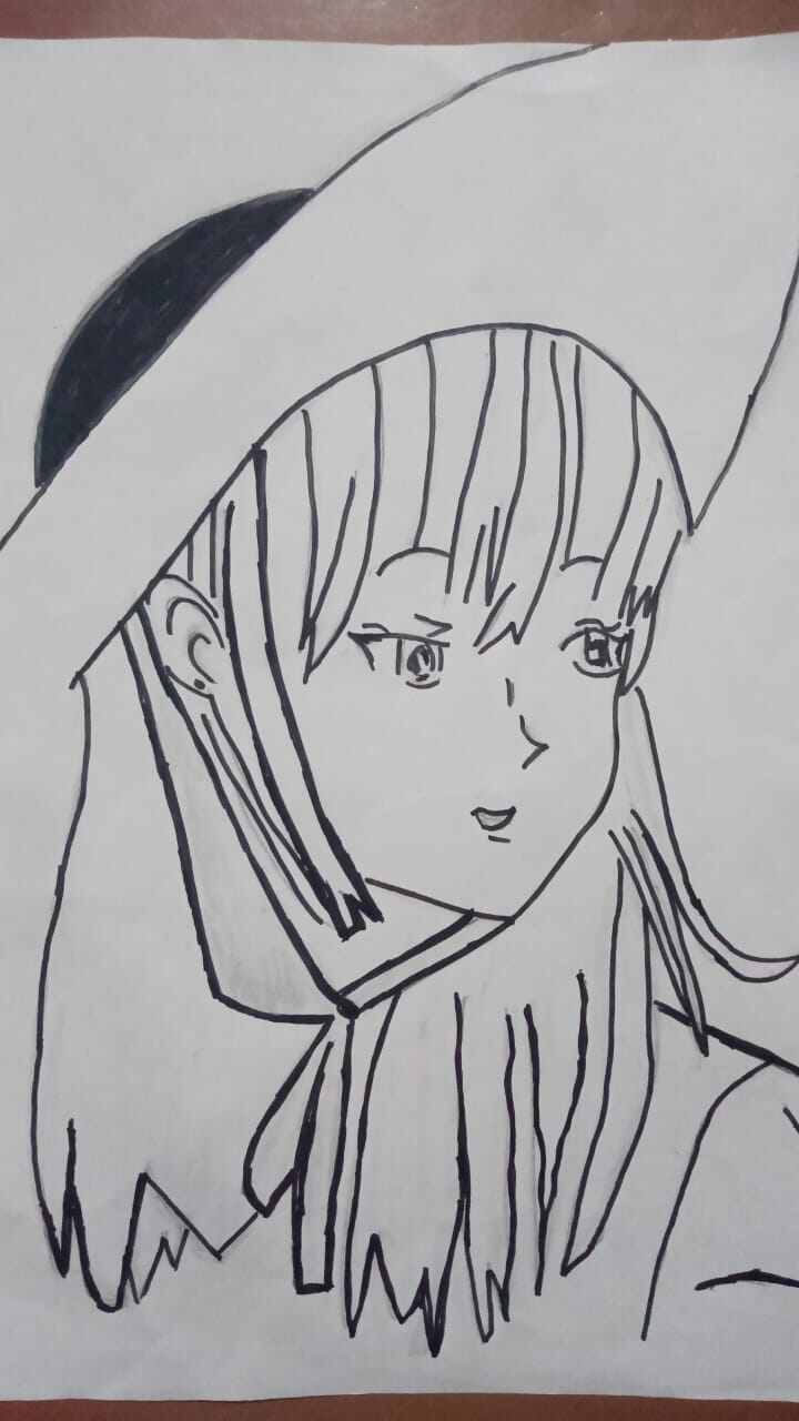 Gambar Anime Gambar Sketsa Anime Request Lazada Indonesia