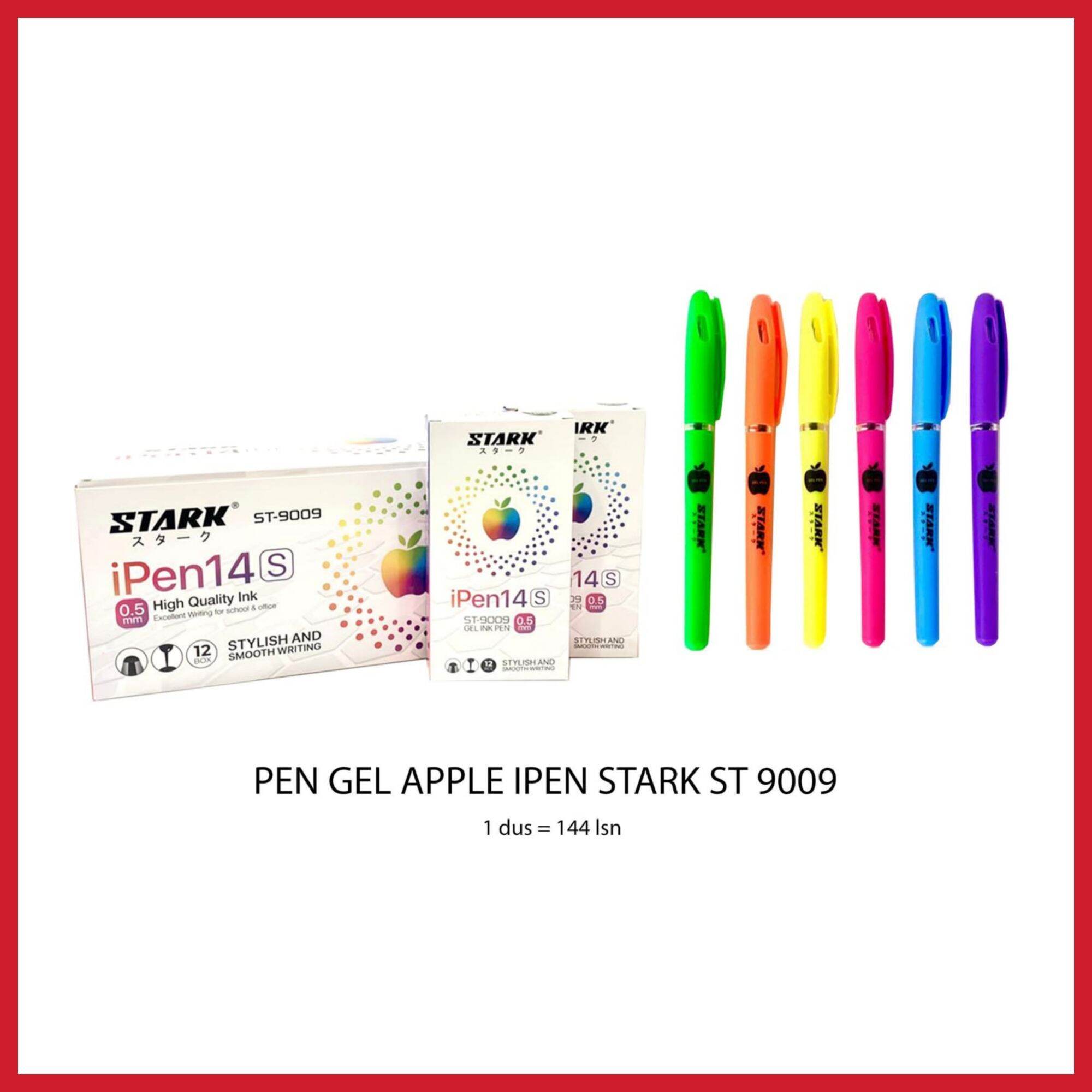 PEN GEL MURAH IPEN 14 PRO GEL PEN APPLE ( 12PCS )