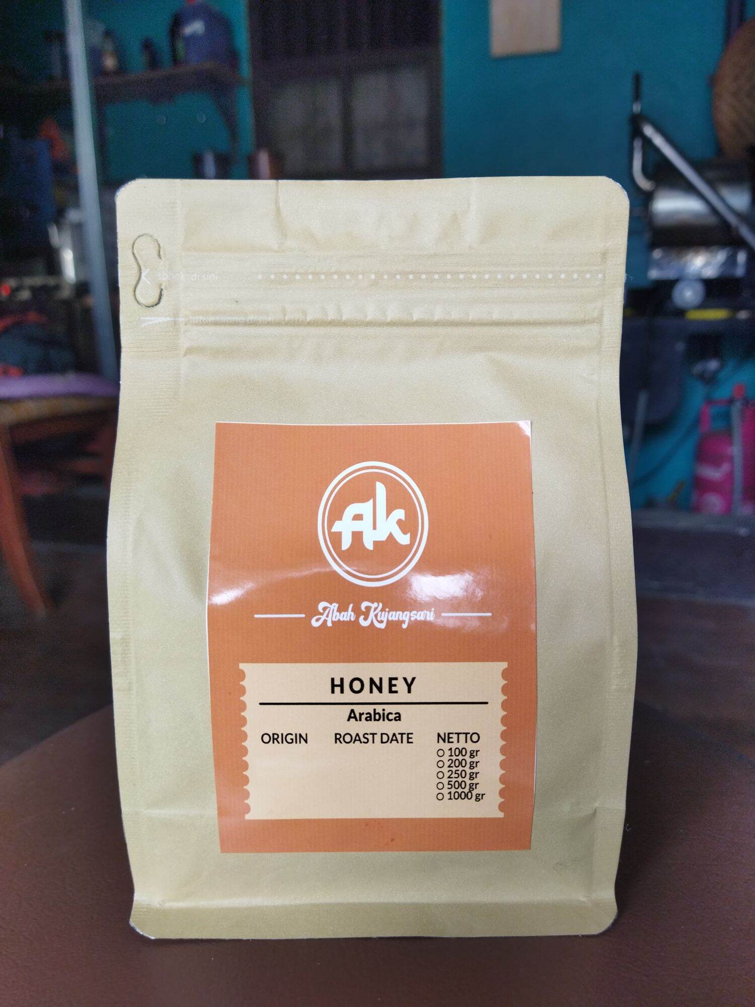 Kopi Arabika Java Preanger Honey 200Gr Biji/Bubuk Manglayang Palintang ...