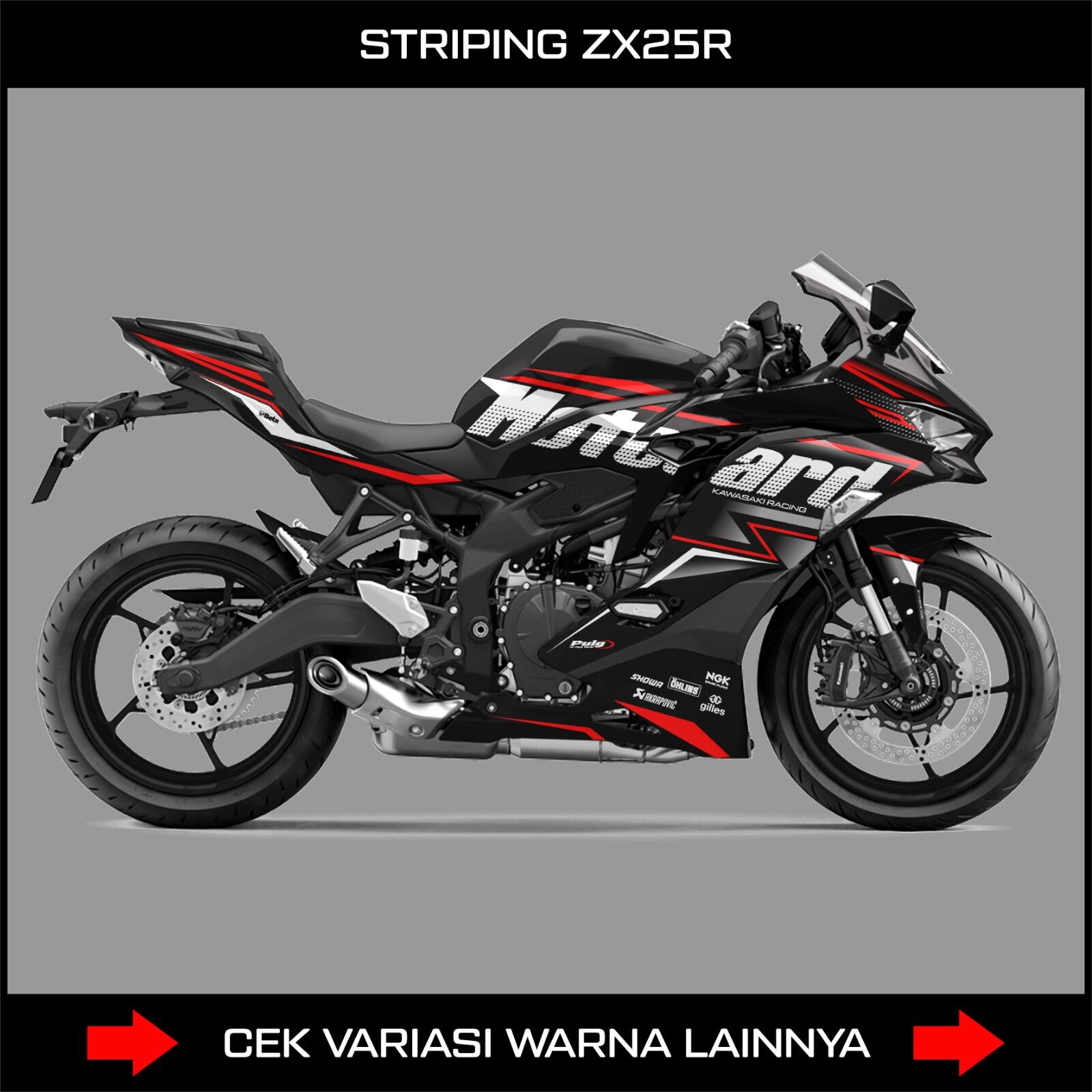 striping zx25r