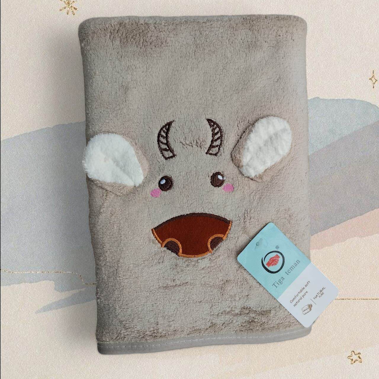 Handuk Bayi Newborn/Handuk Mandi Karakter Lembut/Handuk Kuping Murah - nafaribabyshop