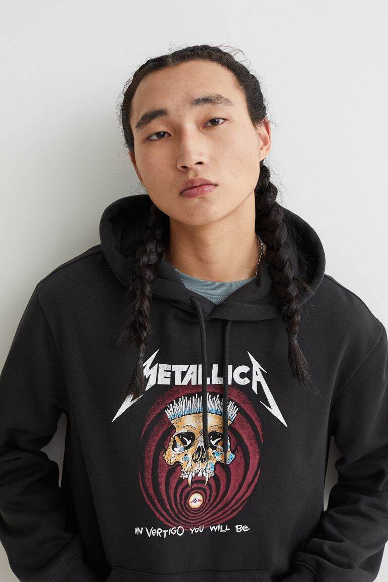 hoodie metallica h m