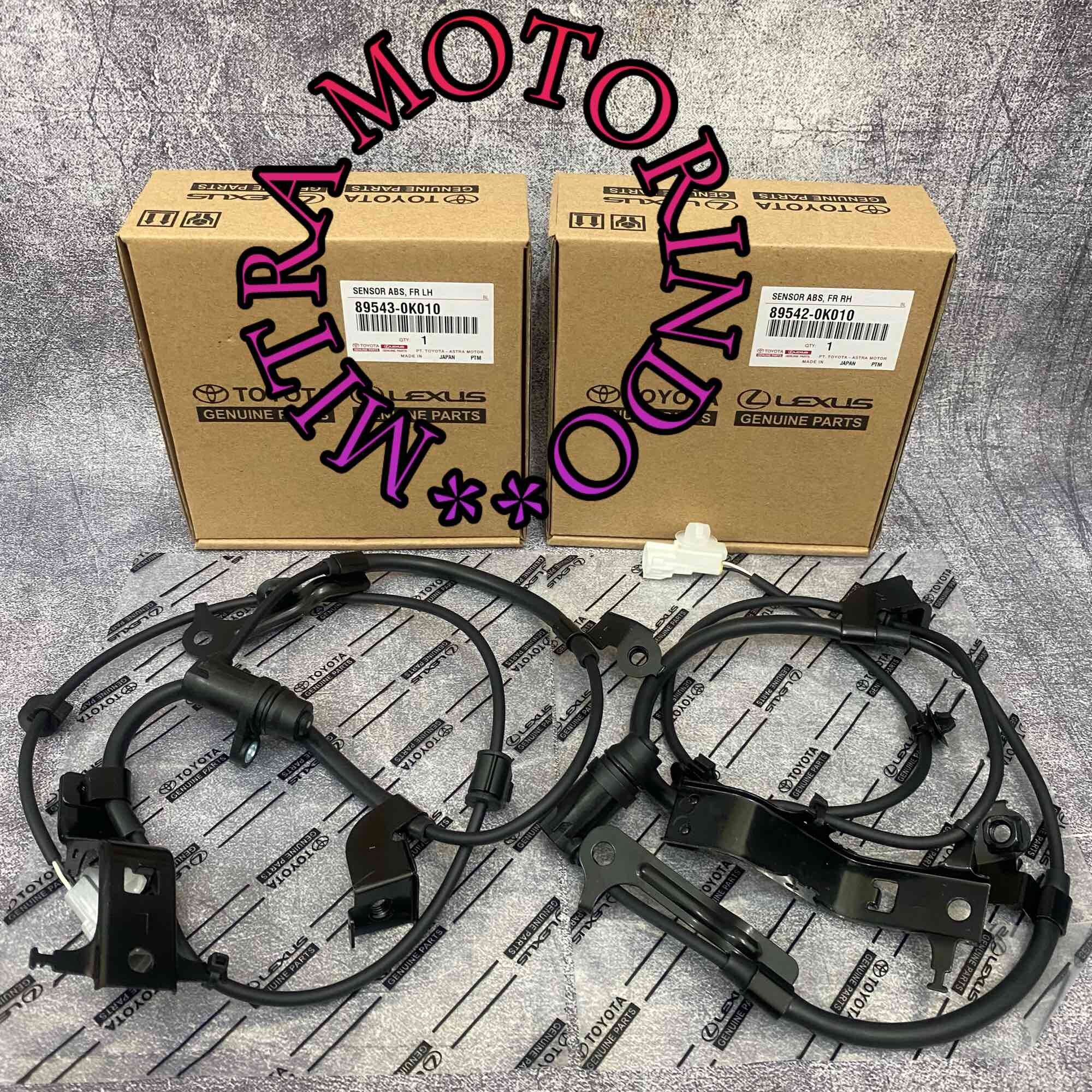 Sensor ABS Depan 1Set Kiri/Kanan Toyota Innova Bensin/Diesel Old Th 2004-2015 89542-0K010/89543-0K010 Harga 560,000 rupiah*Gratis Ongkir