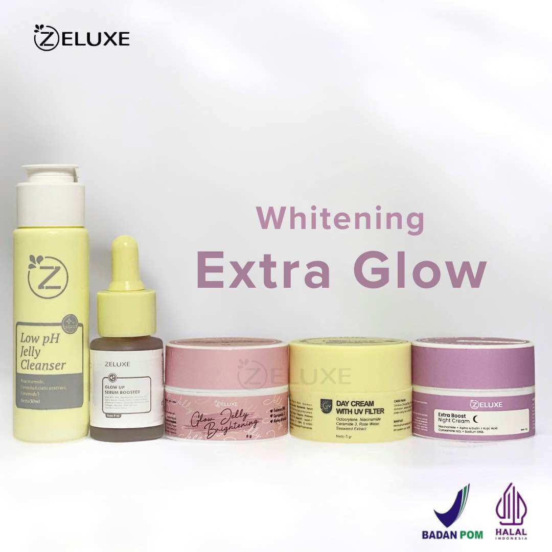Zeluxe Official - Paket Lengkap Extra Glow | Rangkaian skincare lengkap untuk hasil glowing maksimal,โฆ