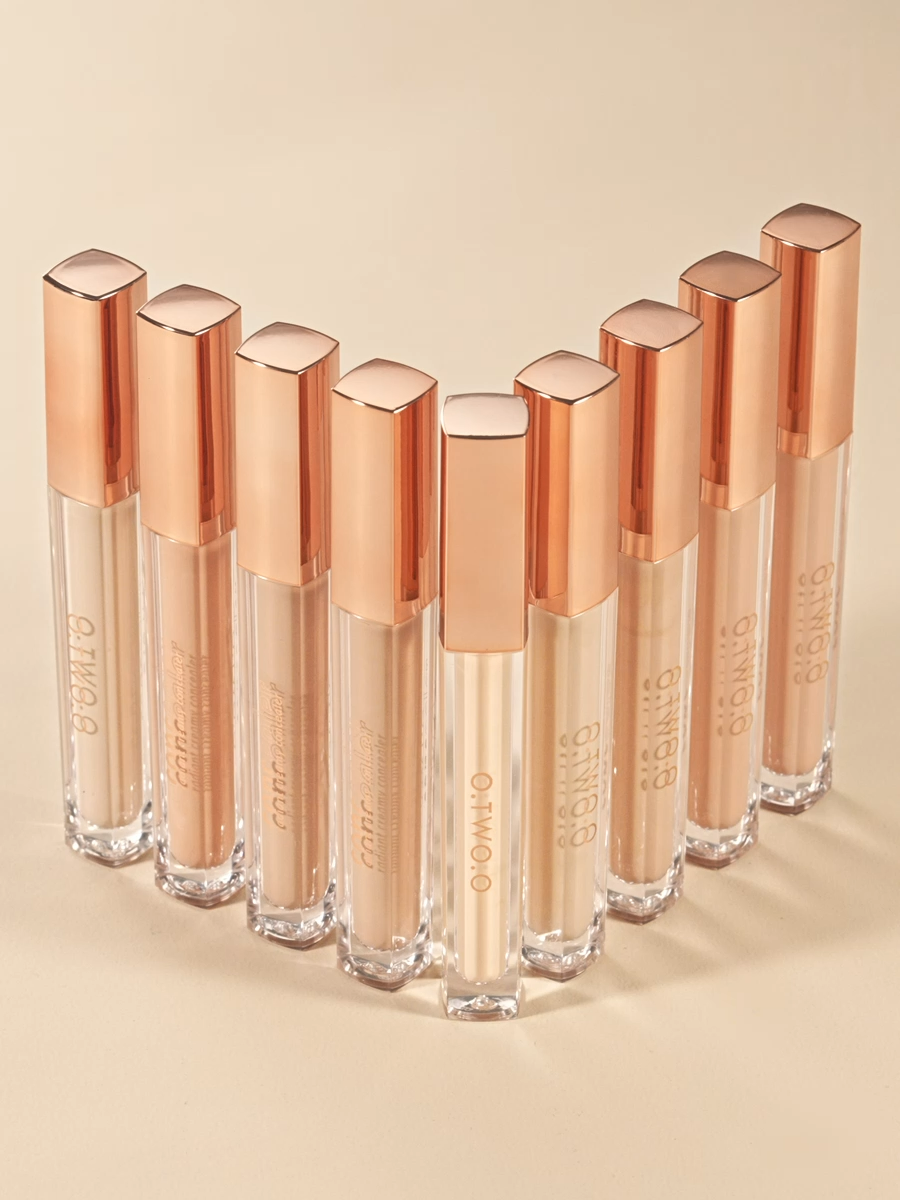 O.TWO.O Full Coverage Liquid Concealer Tahan Lama Powerstay Natural 4 Colors