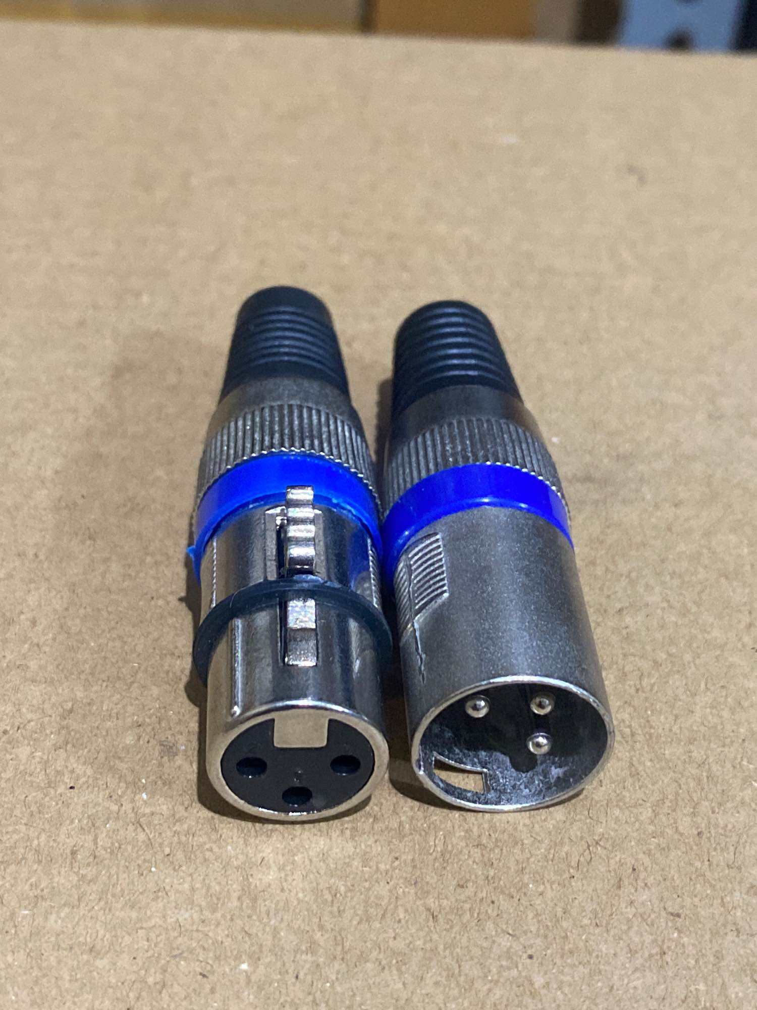 ADAPTER 3MX-3P 3-pin XLR male - 3-pole 6.35mm jack plug