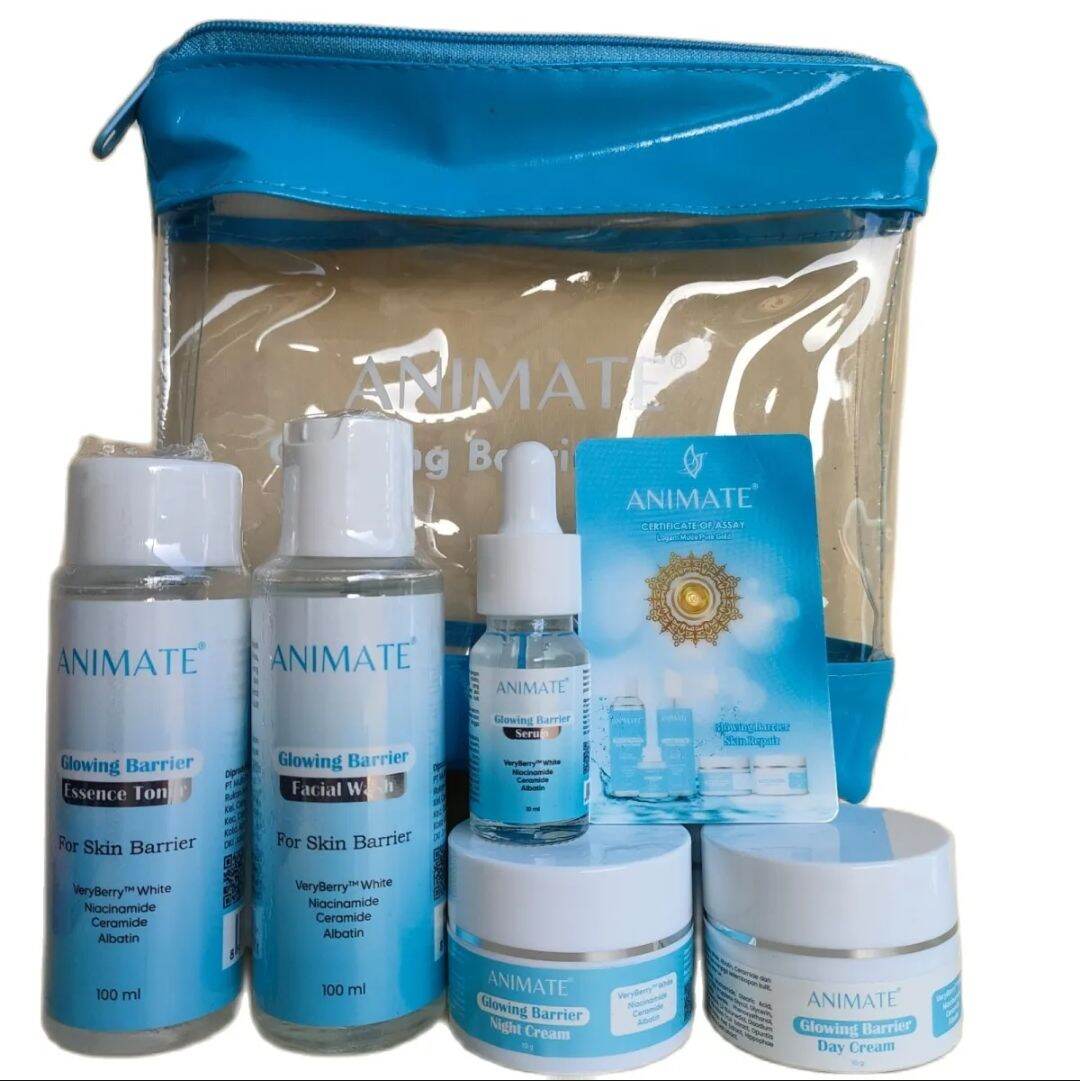 Animate Skincare 5 in 1 | Animate Paket Skincare isi 5 | Lazada Indonesia