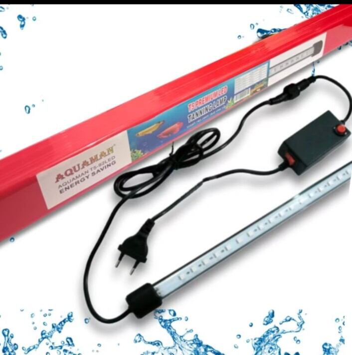 LAMPU LED AQUAMAN T5 58 5X GANTI WARNA LAMPU TANNING PREMIUM KOLAM AQUARIUM