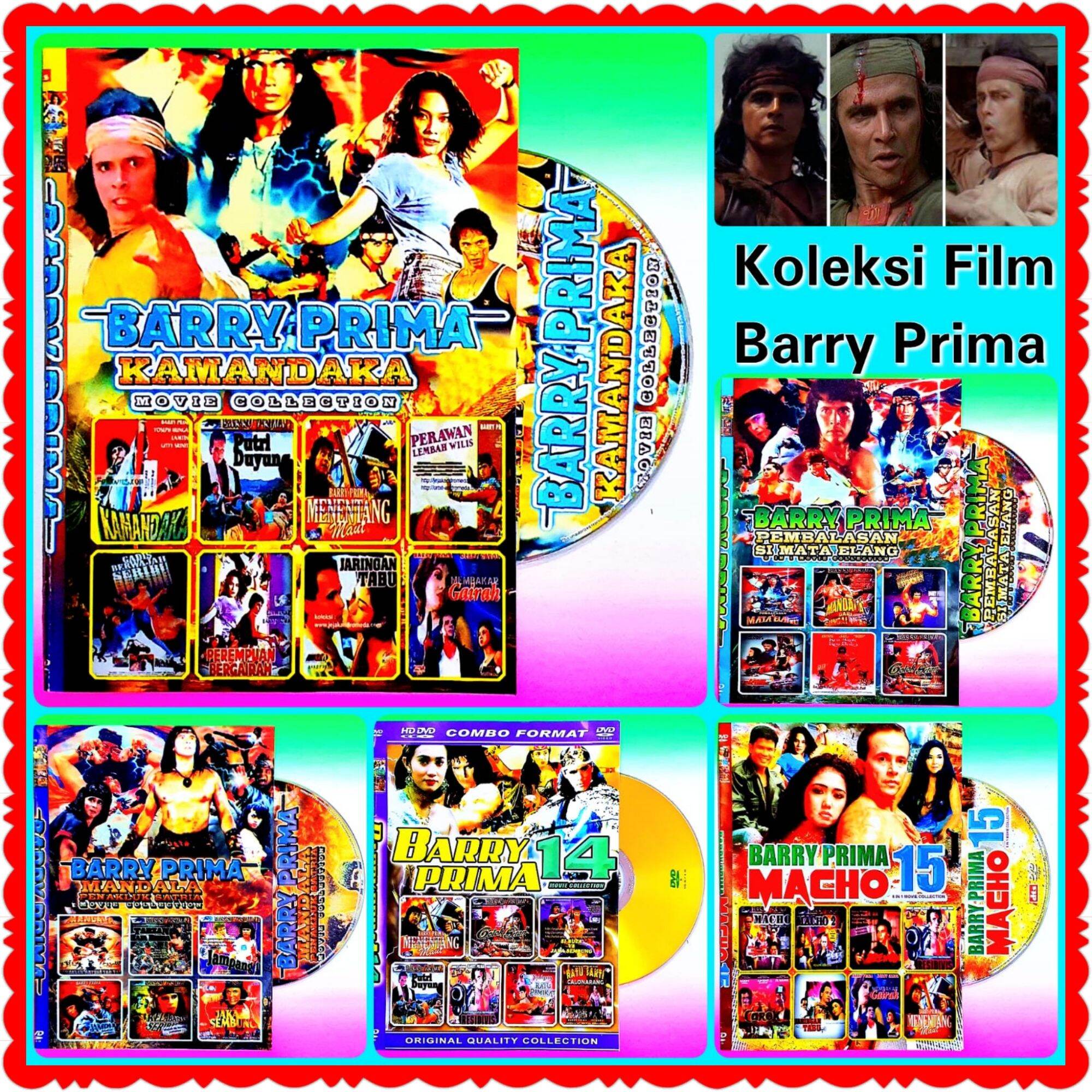 KOLEKSI LENGKAP KASET DVD FILM BARRY PRIMA-KASET DVD FILM BARRY PRIMA