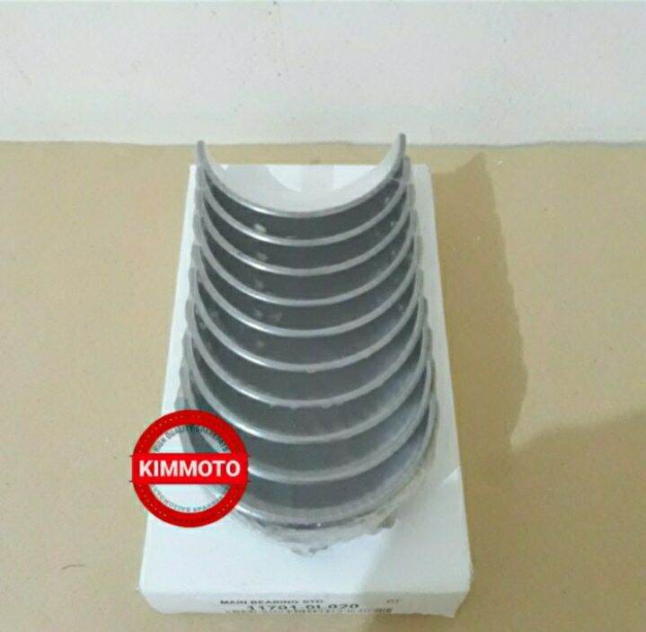 METAL DUDUK MAIN BEARING STD 100 INNOVA DIESEL HILUX 2500CC 3000CC Harga 195,000 rupiah*Gratis Ongkir