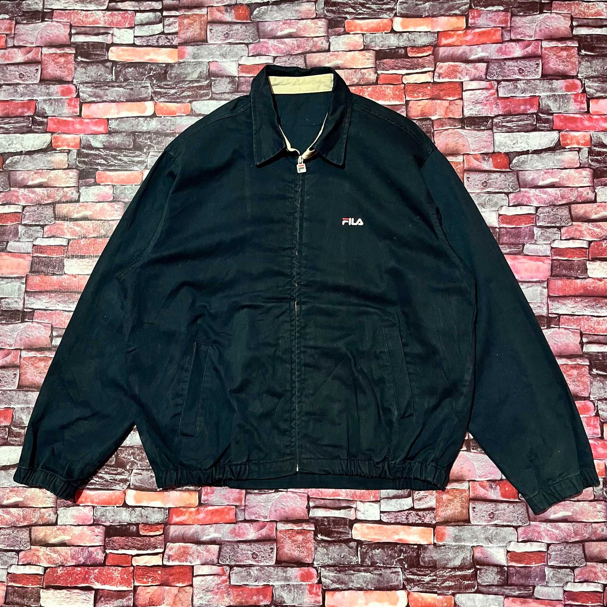 Jaket vintage Fila Size XL || lebar dada 62 CM Panjang 65 cm