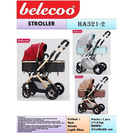 harga stroller belecoo