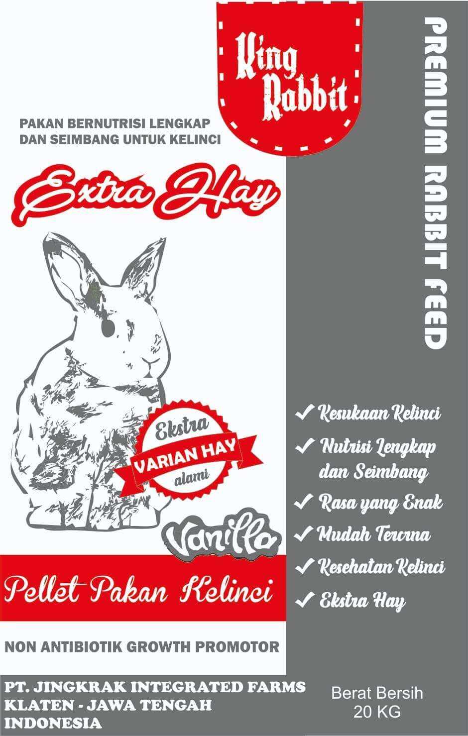 PELET PAKAN KELINCI 20KG KING RABBIT FEED PAKAN KELINCI Lazada