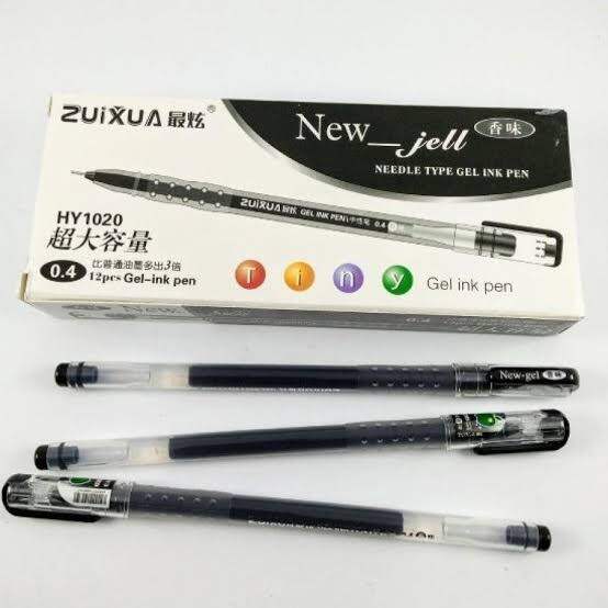 Bolpen Pulpen New Gell 0.4 MM Zuixua Apple Safari Bijian 1 Pcs Promo Murah Terlaris