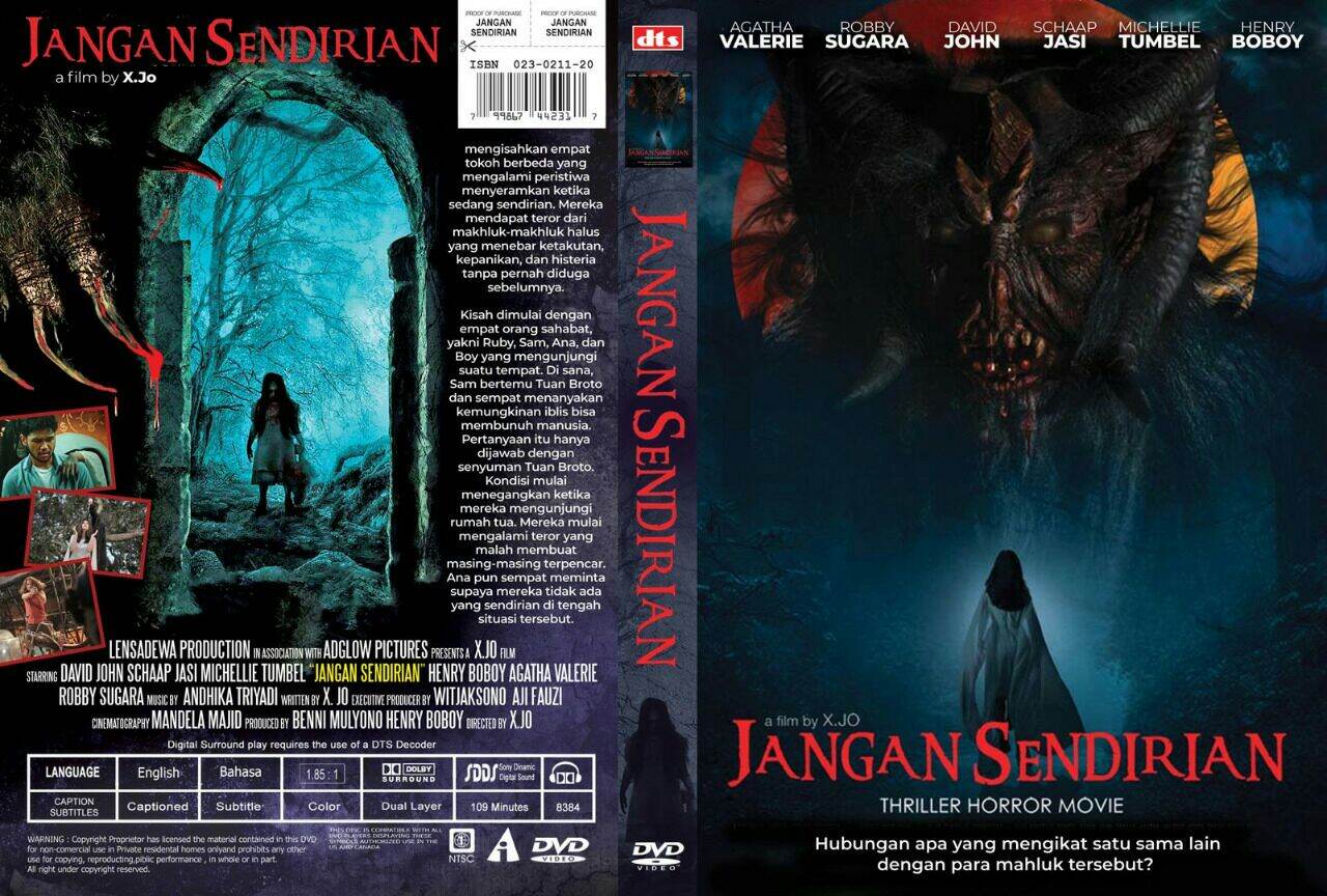 Kaset Dvd Film Horror Indo Terbaru 2021 Jangan Sendirian Lazada Indonesia 