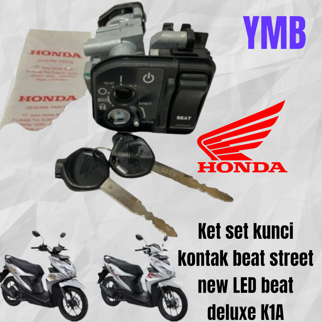 Kunci Kontak Keyset Key Set Beat Esp New Street Led K A Original