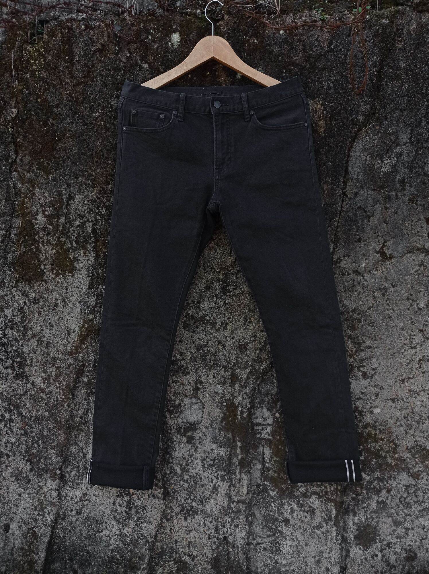 Uniqlo Selvedge Black SELVEDGE UNIQLO BLACK Lazada Indonesia