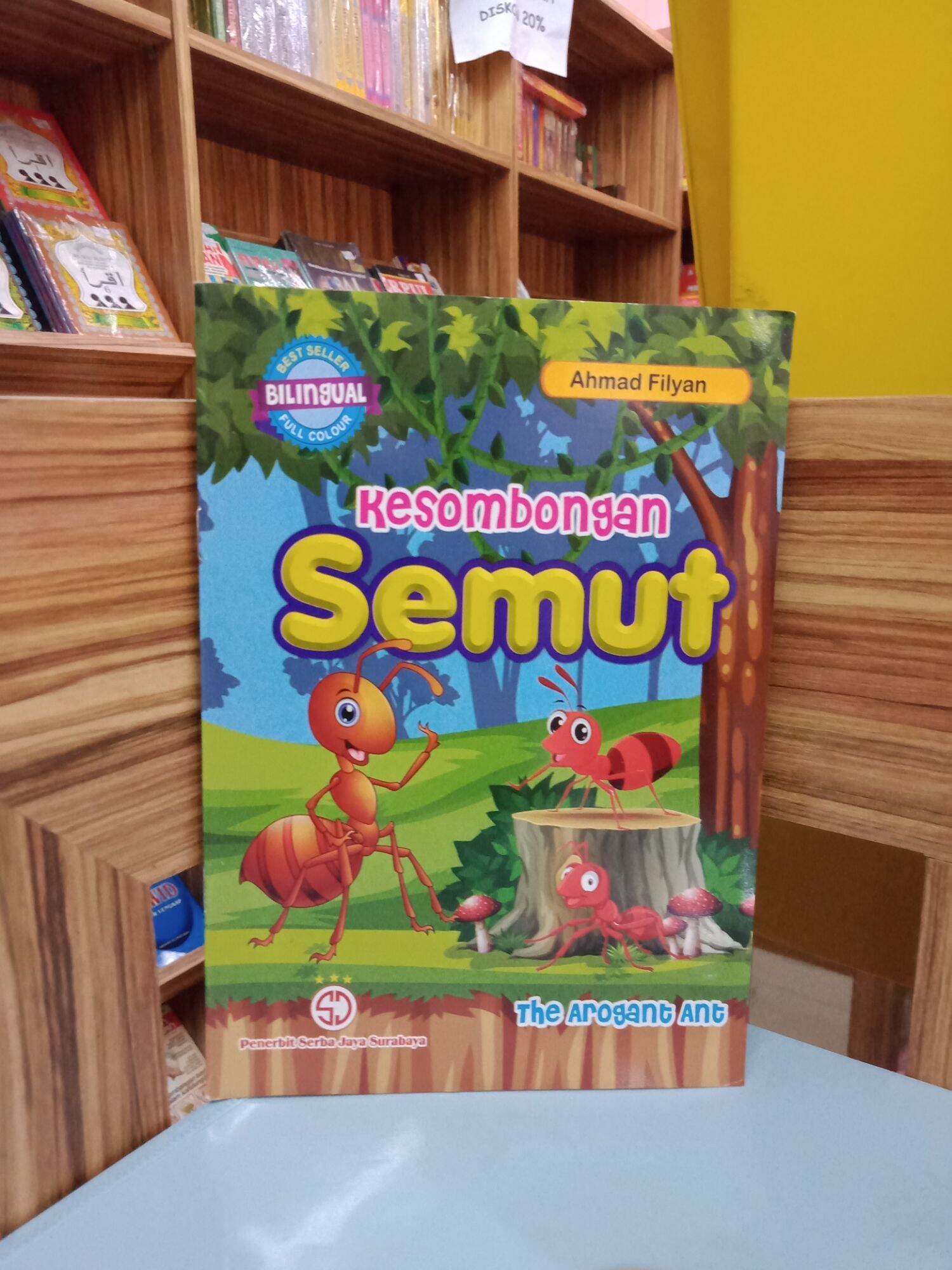 Buku Anak Cerita 2 Bhs Warna Seri Kesombongan Semut | Lazada Indonesia