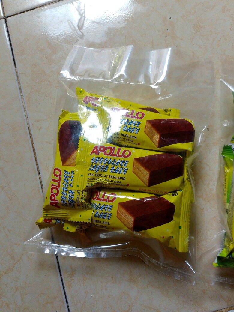 Apolo Roti ROTI APOLLO CAKE ISI 8 PANDAN / COKLAT | Lazada Indonesia