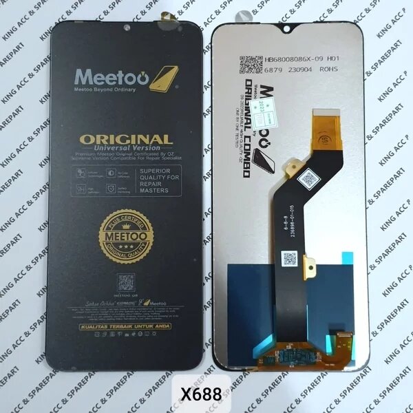 LCD TOUCHSCREEN INFINIX HOT 10 PLAY / HOT 11 PLAY / X688 / X688C / X688B / VISION 2 PLUS / ITEL P37 PRO / TECNO POVA NEO / SPART 7-KF7 BLACK ORIGINAL Giá 123,750 Đồng*Miễn phí vận chuyển