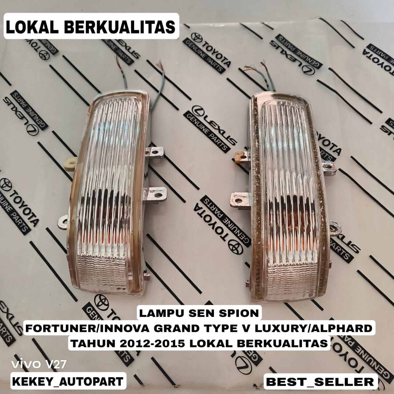 Lampu sen sein spion fortuner innova tipe v luxury alphard 2012-2015 Lokal berkualitas Giá 75,000 Đồng*Miễn phí vận chuyển