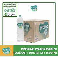 Pristine 8.6+ Natural Mineral Water 1500ml PET [ Dus isi 12 Botol ]