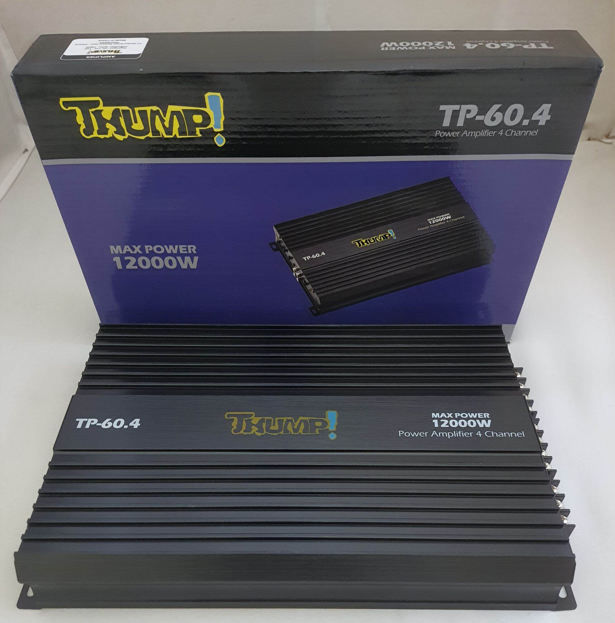Power amplifier 4 channel thump tp60.4 Lazada Indonesia