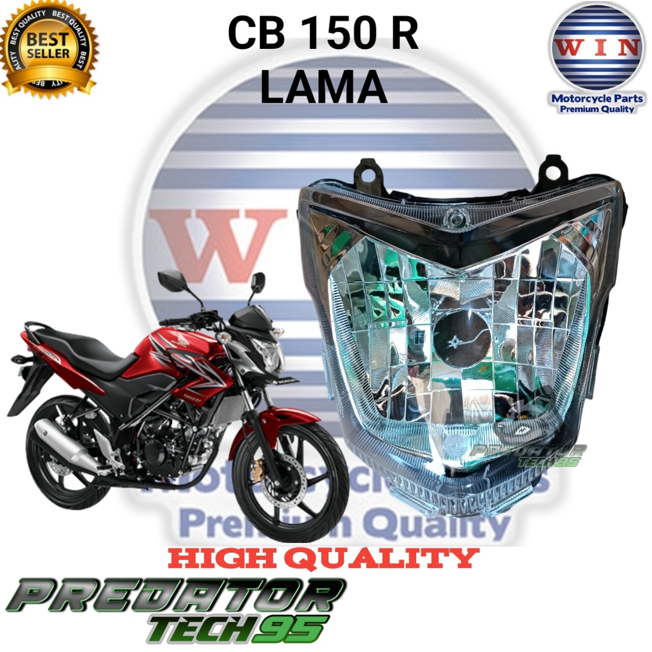 Headlamp cb 2024 150 r