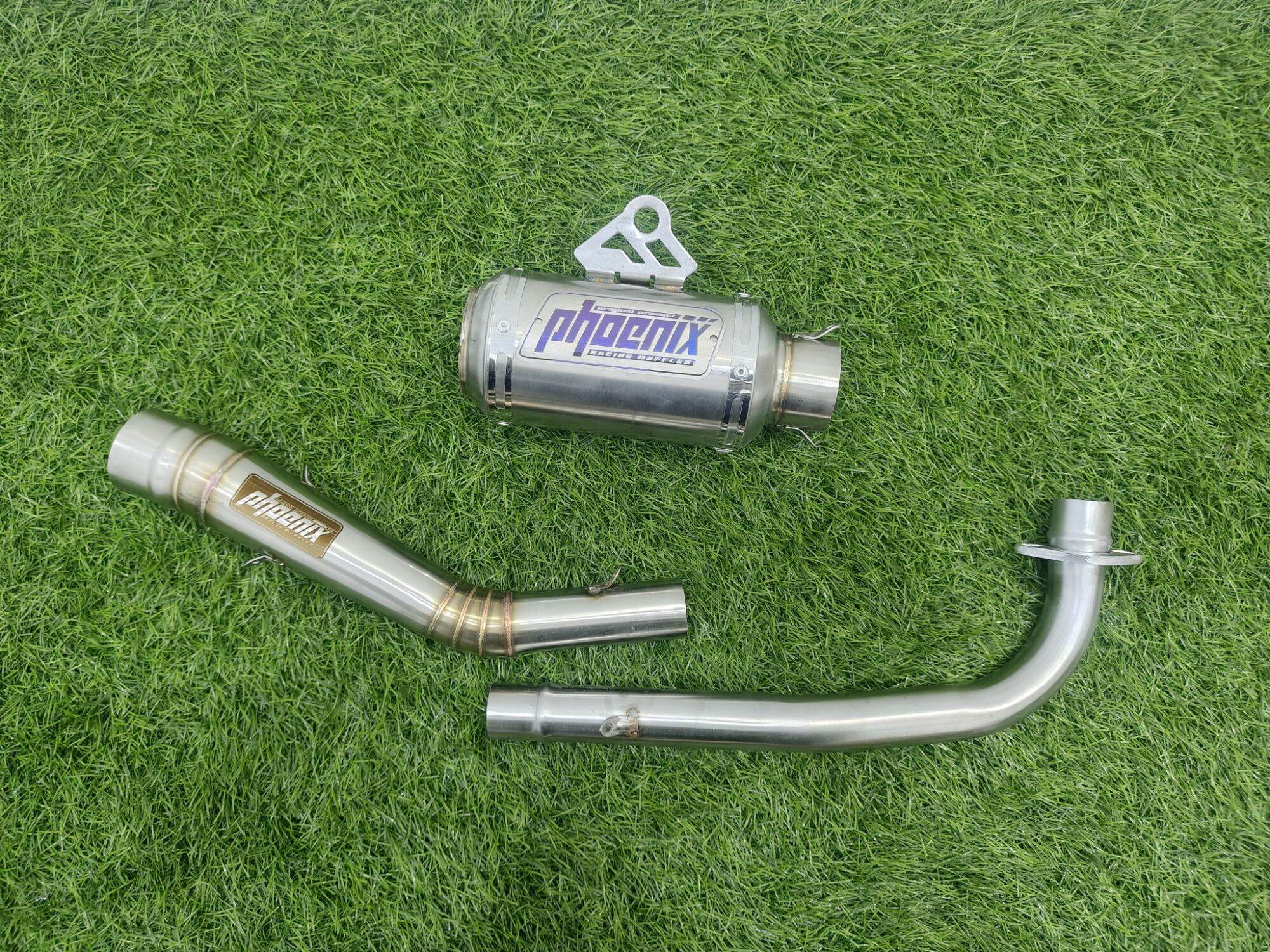 Roadrace/Gtx/Rbt Jupiter /Z1 Vega Smash Shogun Karisma Supra Black Competition Exhaust Black Original Phoenix Type Gp1 Coating Black Doff Laser - Jenama phoenix Harga 139,000 Ringgit*Penghantaran Percuma