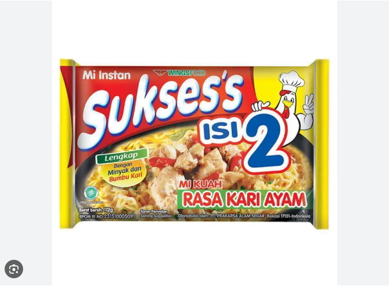 Mie Sukses Isi 2 Kari Ayam Mie Kuah | Lazada Indonesia