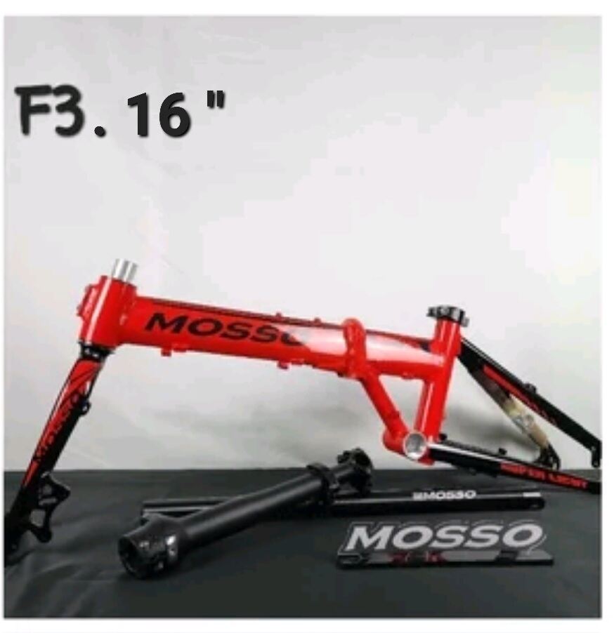 Mosso folding best sale bike f3