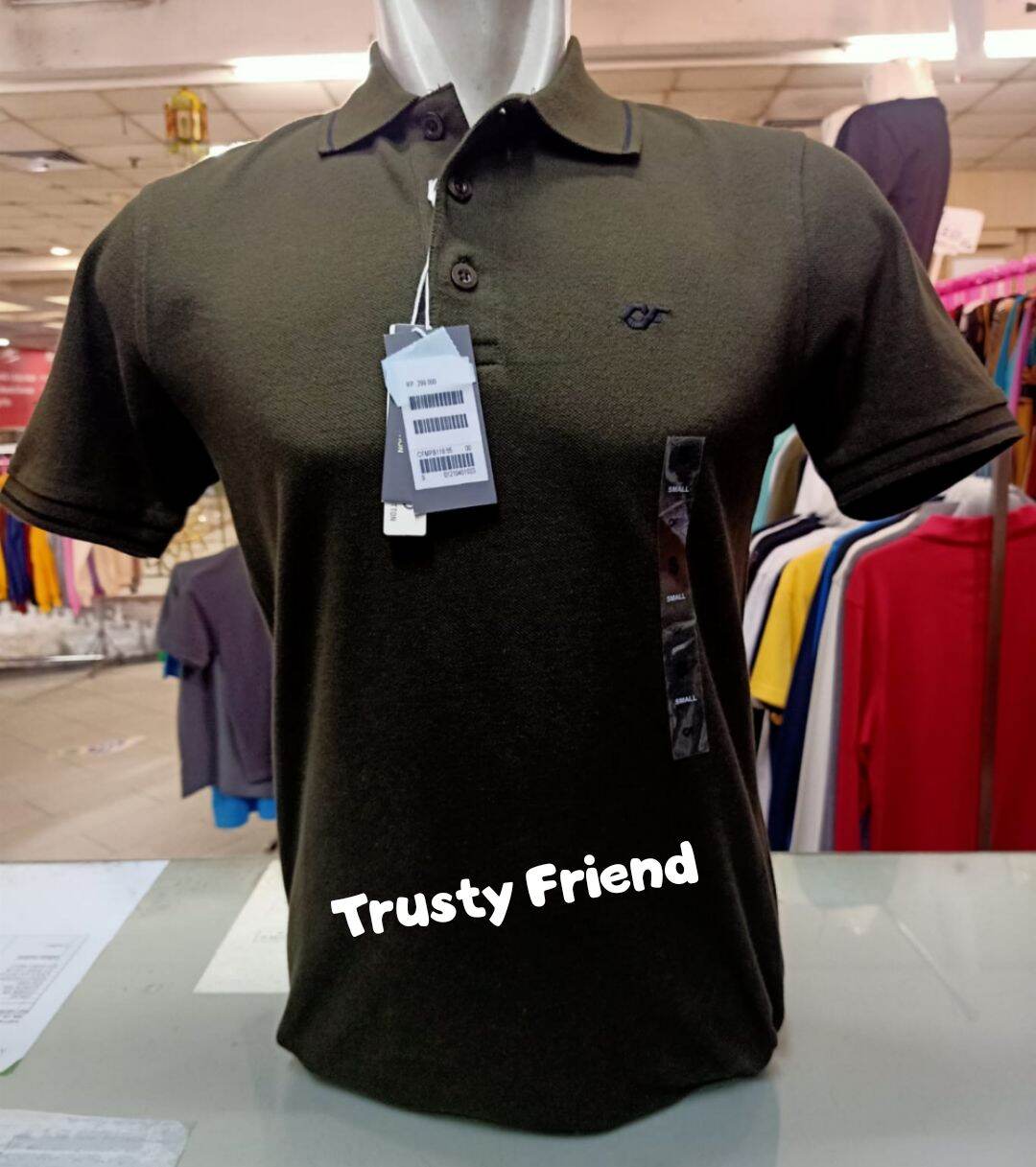 Kaos Kerah CF COUNTRY FIESTA dijamin 100% warna hijau army list