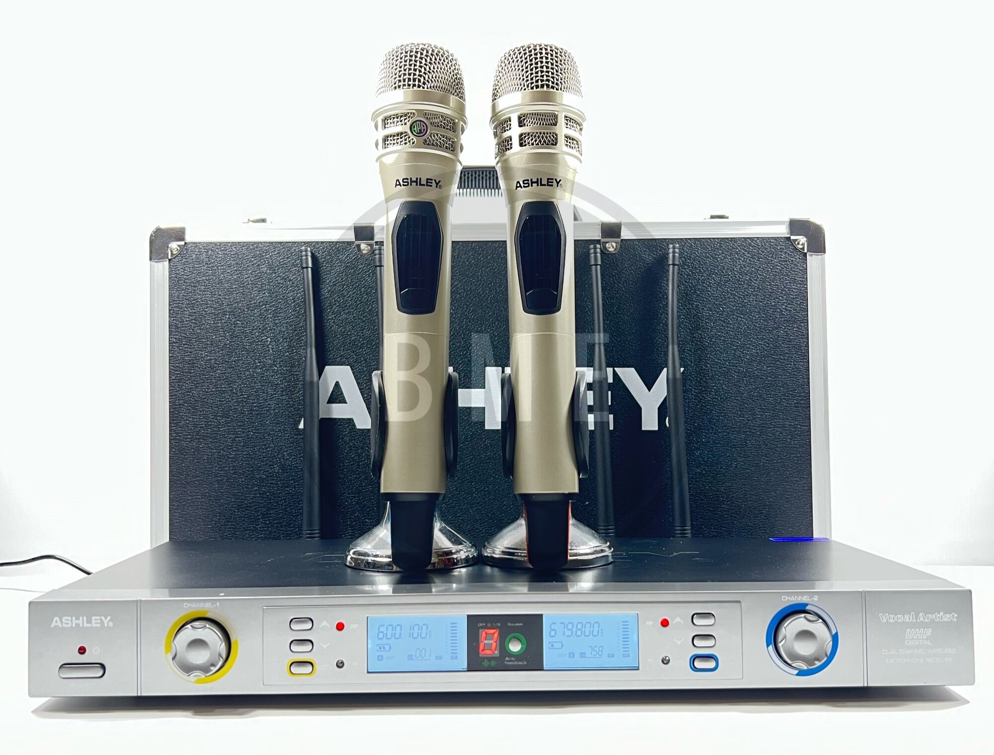 MIC ASHLEY VOCAL ARTIST + KOPER WIRELESS MICROPHONE ( ORIGINAL