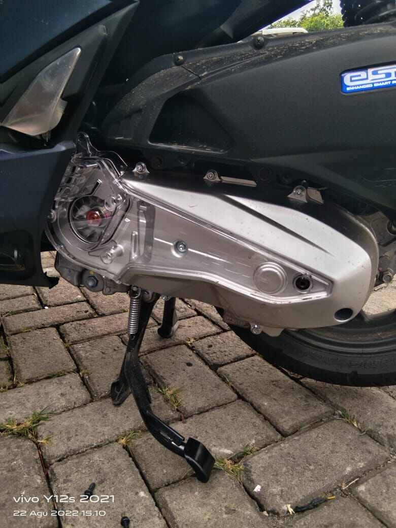 CVT cover machine PCX 160 transparent clear smoke premium Lazada PH