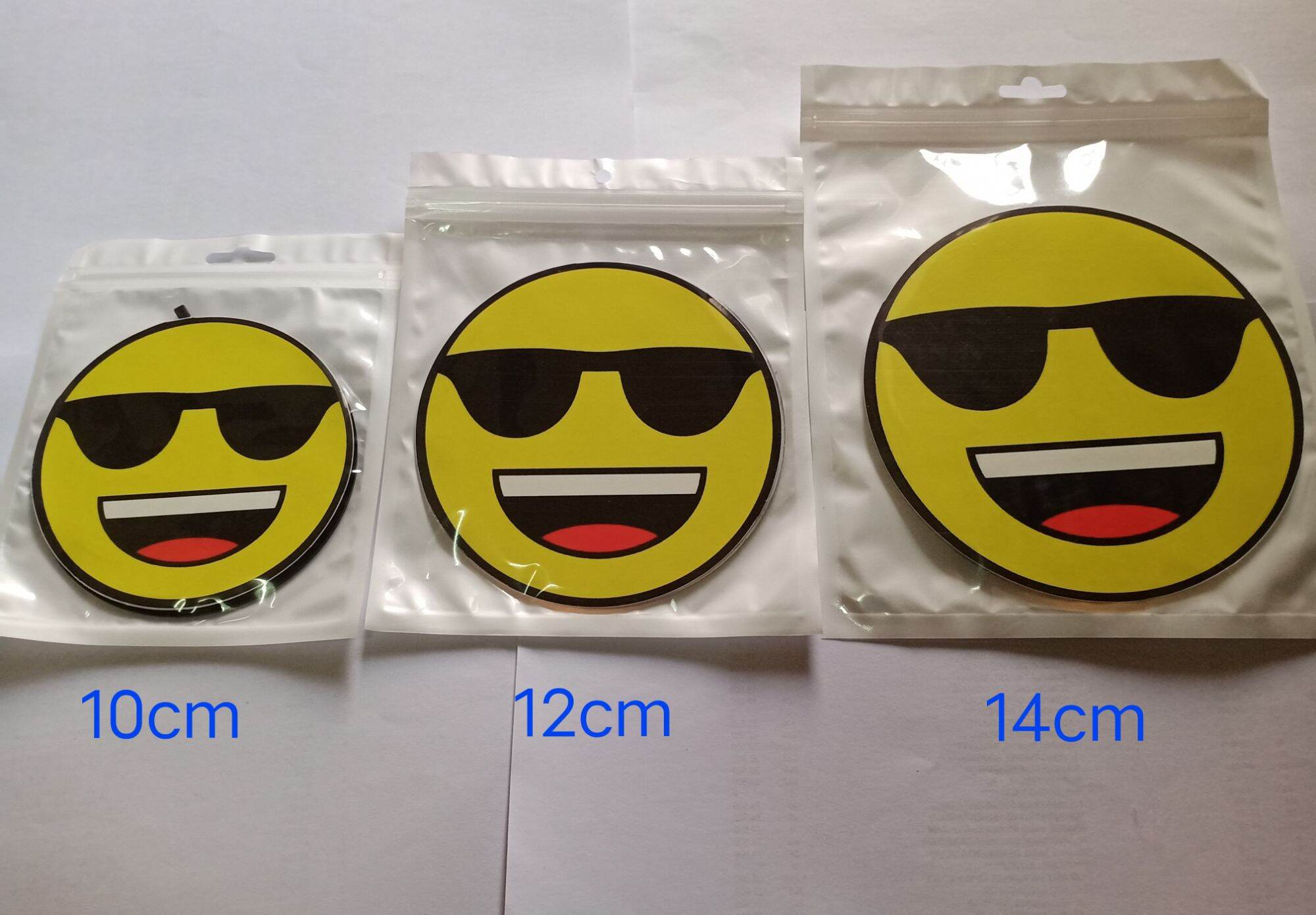 14cm ) wiper wing kacamata nyengir emoji emoticon truck | Lazada 